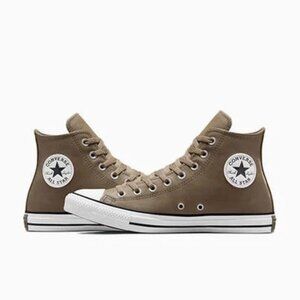 Converse Chuck Taylor All-Star High Top Leather Taupe - W 7.5